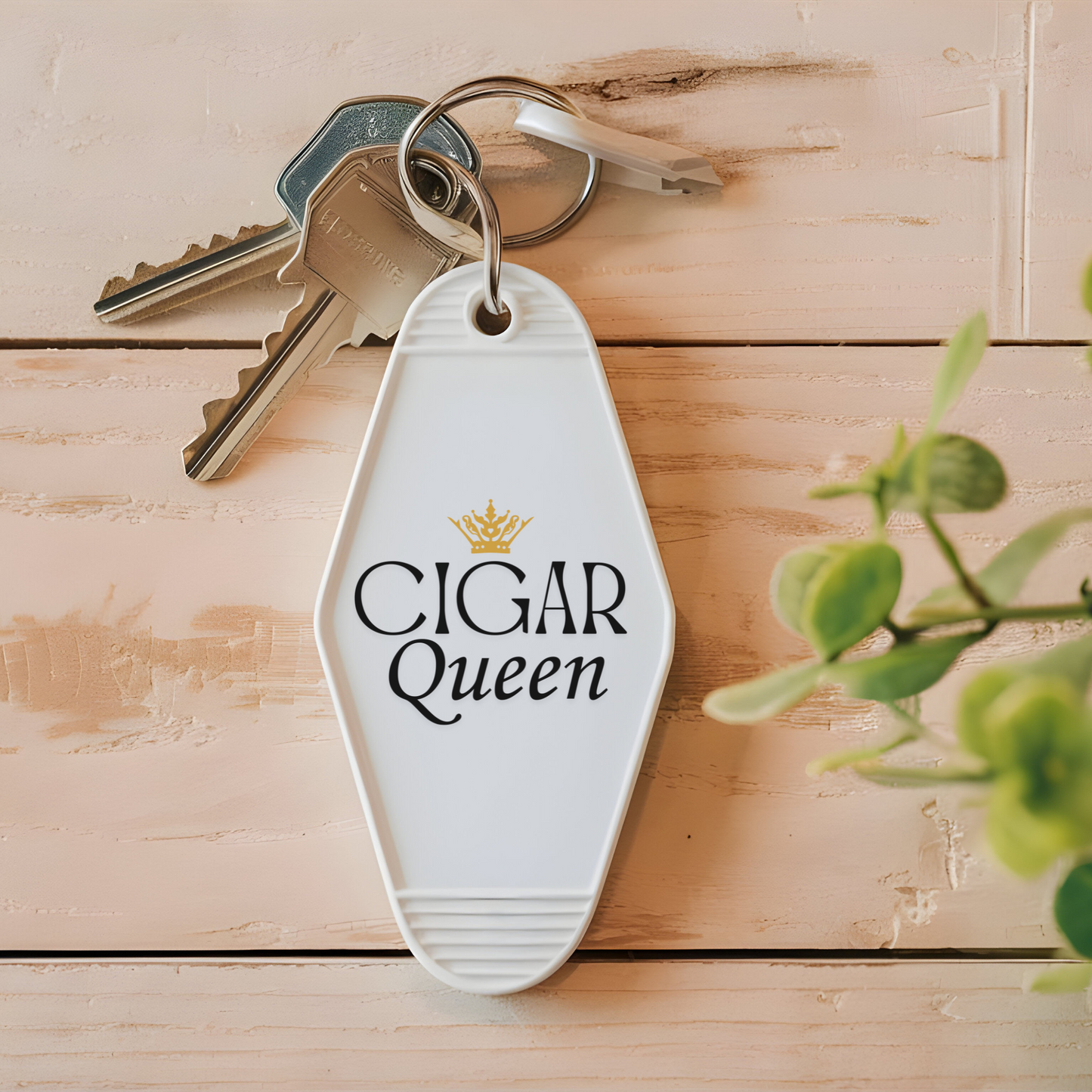 Motel Keychain_Cigar Queen