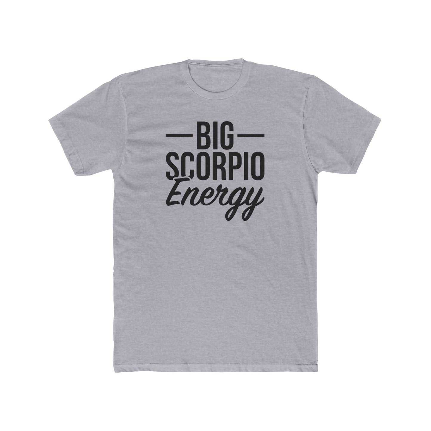 Big Scorpio Energy Unisex Cotton Crew Tee
