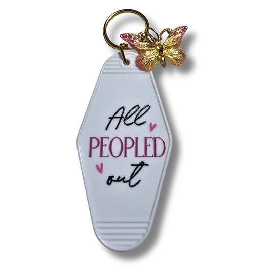 Motel Keychain_All Peopled Out