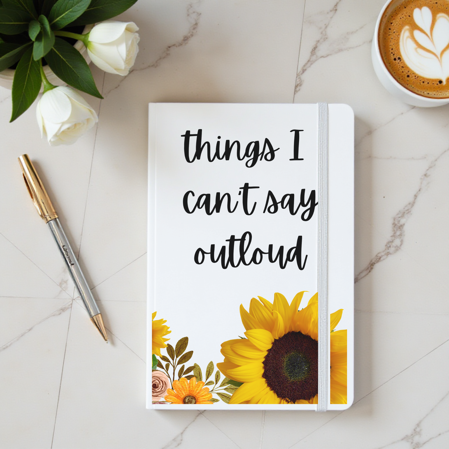 Things I Can’t Say Out Loud Journal – A5 Lined Notebook
